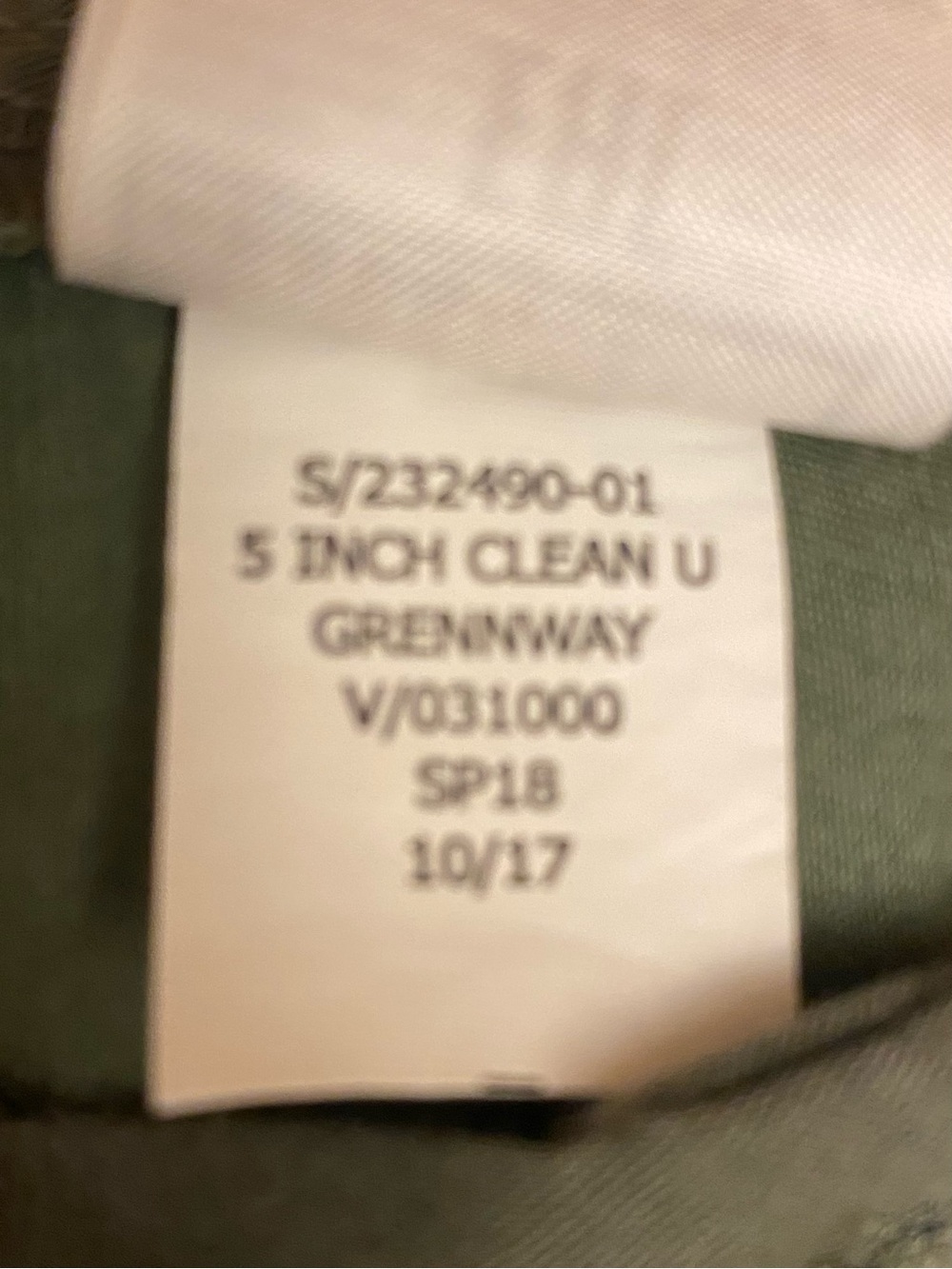 Vintage GAP Olive Green Shorts - Picture 5 of 6